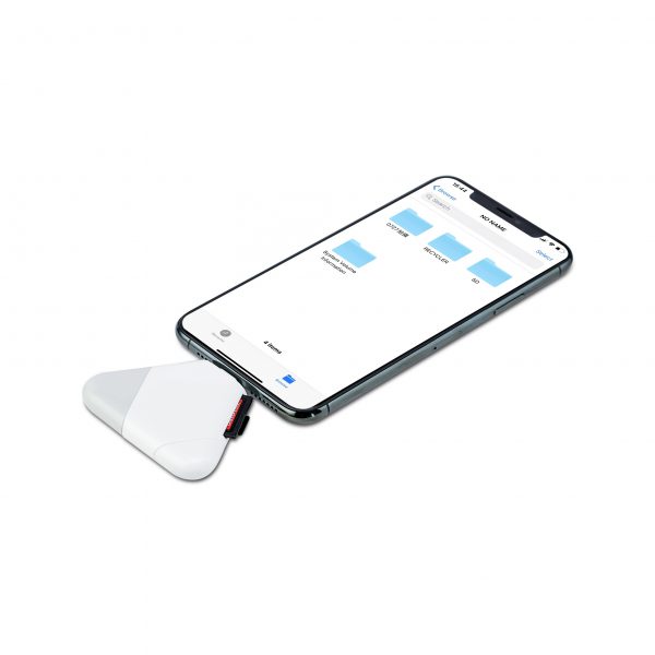 Sd Kaartlezer 3 in 1 USB-C en A en Lightning