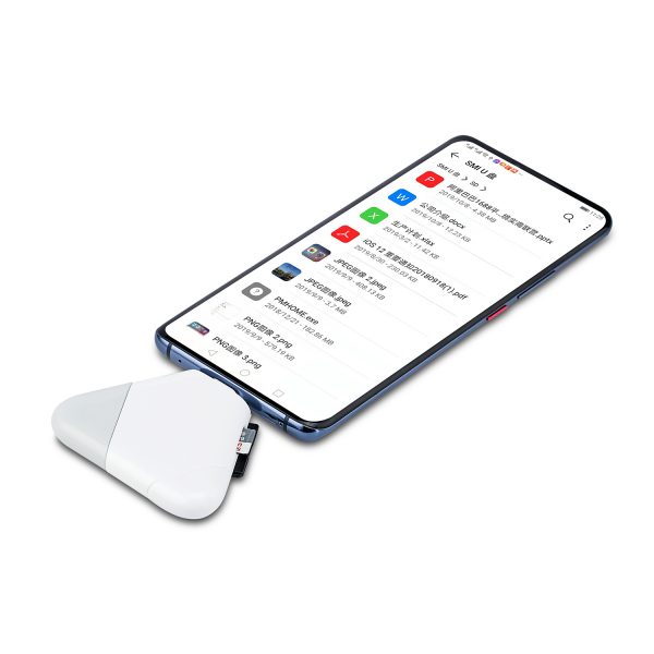 Sd Kaartlezer 3 in 1 USB-C en A en Lightning