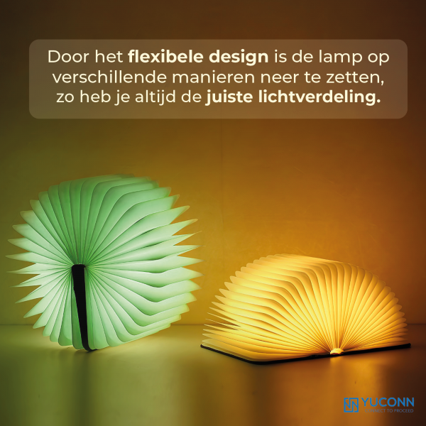 Boeklamp Leeslamp - Bediening via app